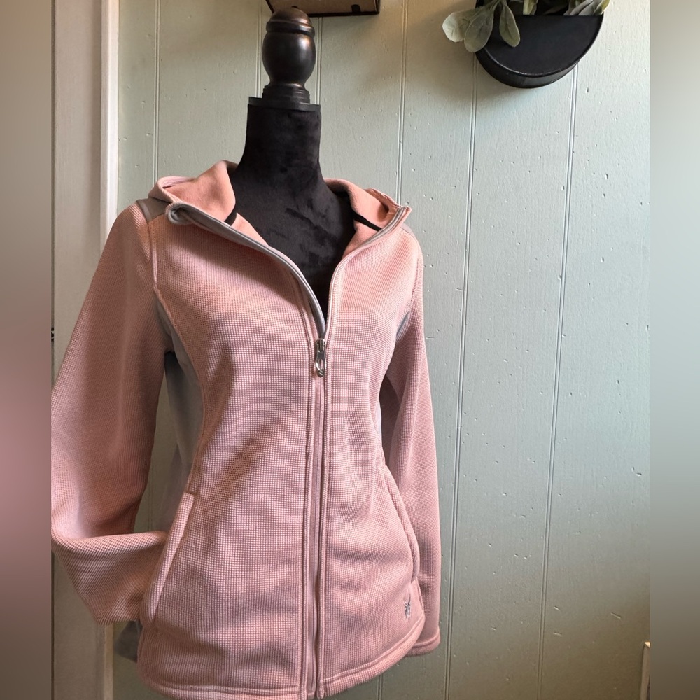 Spyder Layna Full Zip Jacket- Misty Rose/Gray